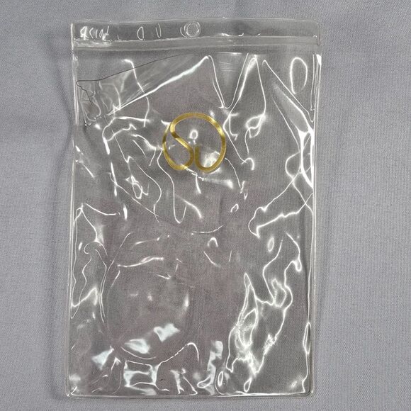 Vintage St John Belt Womens w/ Goldtone Deco Buckle, 24.5" Stretch Knit Size 8 - Picture 8 of 8